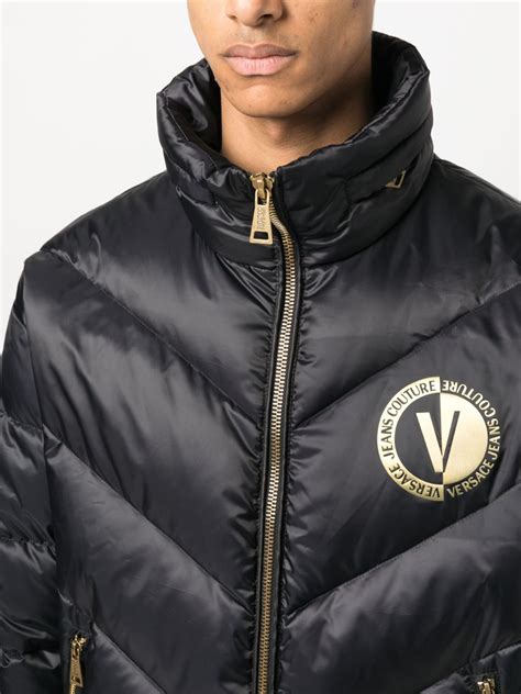 versace piumino bicolore sfumsto|VERSACE .